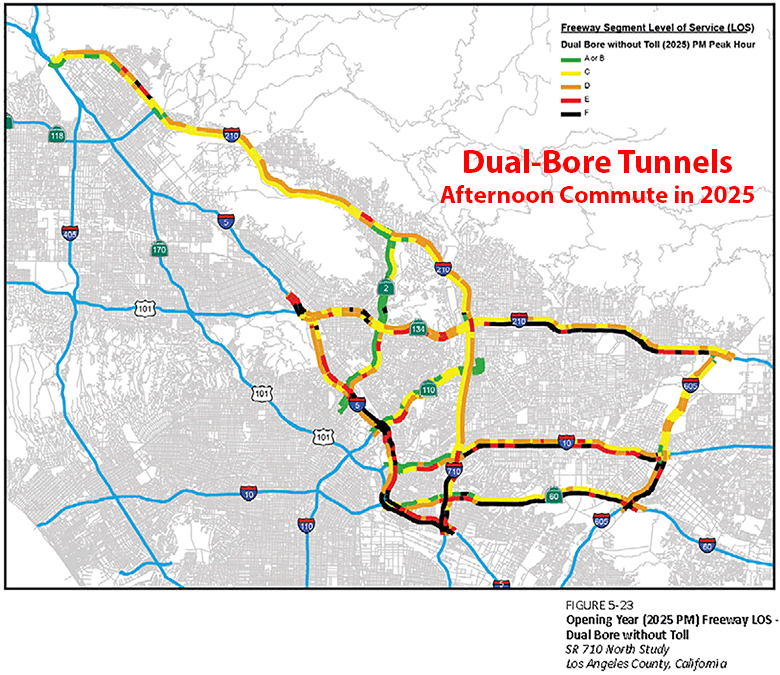 Tunnel or no tunnel, traffic will be equally bad